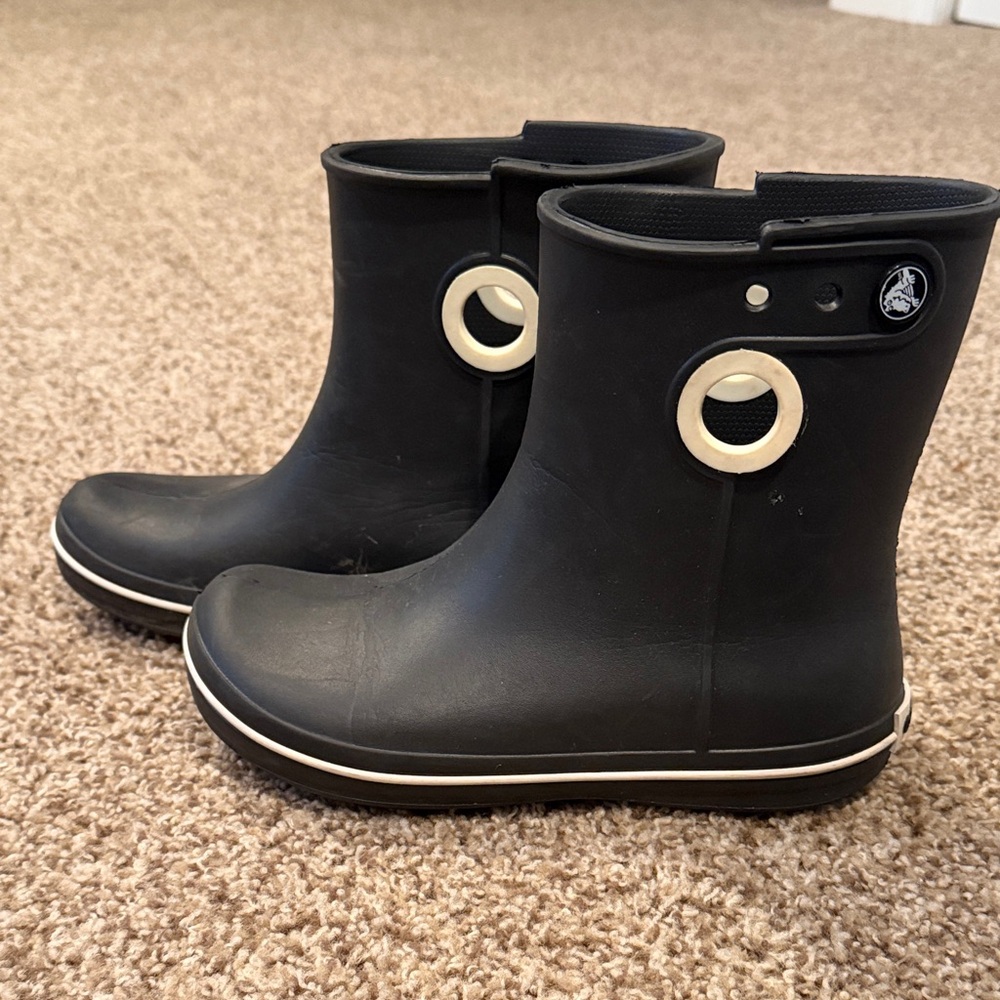 CROCS Black Waterproof Boots